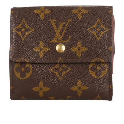Louis Vuitton Bi-Fold Wallet, &pound;170, Accessories, Brown, Canvas, Front view